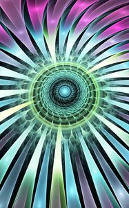 Preview wallpaper circles, rays, shapes, abstraction