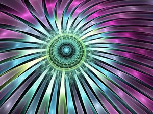 Preview wallpaper circles, rays, shapes, abstraction