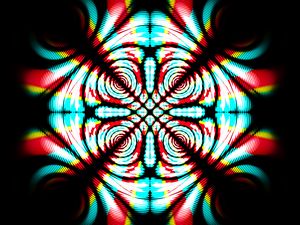 Preview wallpaper circles, rhombuses, shapes, abstraction, colorful