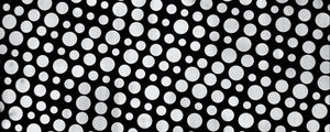 Preview wallpaper circles, shape, round, pattern, black