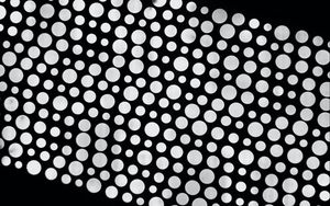 Preview wallpaper circles, shape, round, pattern, black