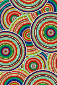 Preview wallpaper circles, shapes, abstraction, colorful