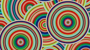 Preview wallpaper circles, shapes, abstraction, colorful