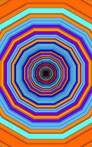 Preview wallpaper circles, shapes, abstraction, bright, background
