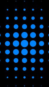 Preview wallpaper circles, shapes, blue, abstraction