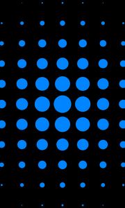 Preview wallpaper circles, shapes, blue, abstraction