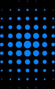 Preview wallpaper circles, shapes, blue, abstraction