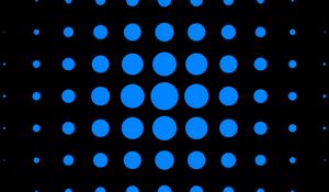 Preview wallpaper circles, shapes, blue, abstraction