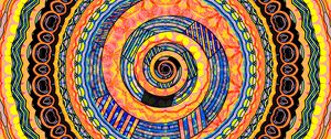 Preview wallpaper circles, shapes, fractal, abstraction, mandala