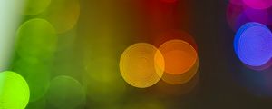 Preview wallpaper circles, shapes, highlights, abstract, green, red, blue