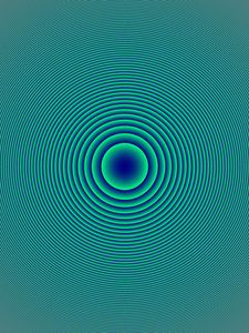 Preview wallpaper circles, shapes, optical illusion, abstraction, blue