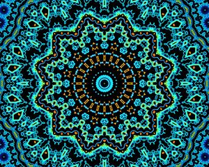 Preview wallpaper circles, shapes, points, fractal, abstraction