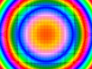 Preview wallpaper circles, shapes, rainbow, colorful, abstraction