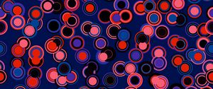 Preview wallpaper circles, shapes, texture, colorful