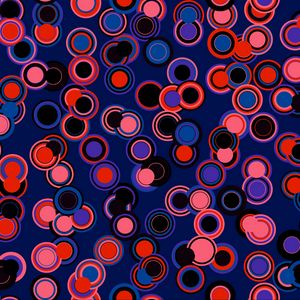 Preview wallpaper circles, shapes, texture, colorful