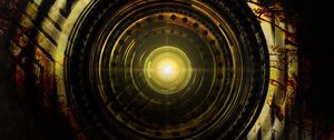 Preview wallpaper circles, shine, glare, bright, abstraction