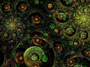 Preview wallpaper circles, spirals, shapes, transparent, fractal