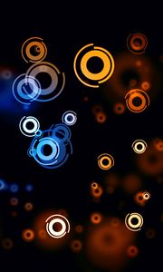 Preview wallpaper circles, spots, colorful