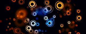 Preview wallpaper circles, spots, colorful