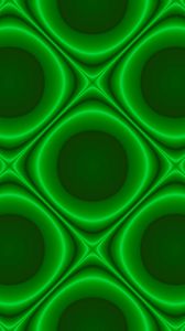 Preview wallpaper circles, squares, shapes, green, geometric