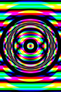 Preview wallpaper circles, stripes, shapes, abstraction, bright