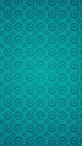 Preview wallpaper circles, turquoise, texture, pattern, surface