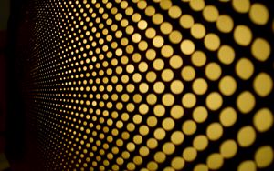 Preview wallpaper circles, wall, yellow, black