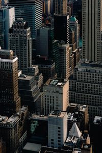 Preview wallpaper city, aerial view, buildings, architecture, metropolis, new york