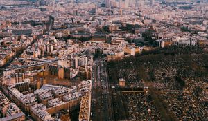 Preview wallpaper city, aerial view, buildings, cityscape, metropolis