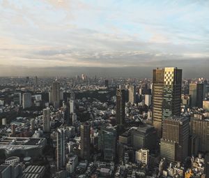 Preview wallpaper city, aerial view, buildings, cityscape