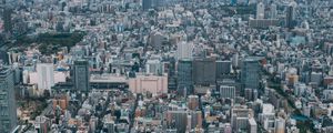 Preview wallpaper city, aerial view, cityscape, buildings