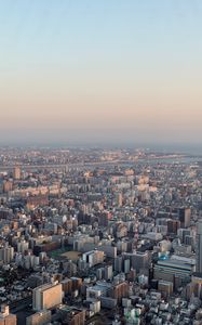 Preview wallpaper city, aerial view, cityscape, buildings, height