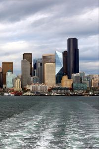 Preview wallpaper city, architecture, building, modern, sea