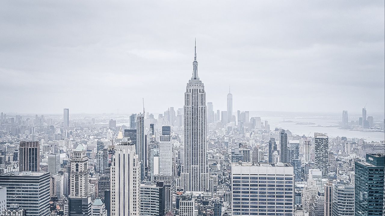 Wallpaper city, architecture, buildings, skyscraper, new york, usa