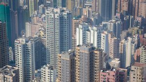 Preview wallpaper city, architecture, buildings, skyscrapers, metropolis