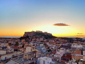 Preview wallpaper city, architecture, buildings, athens, greece