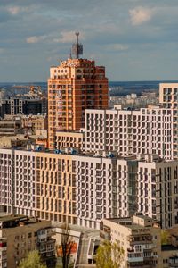 Preview wallpaper city, architecture, buildings, aerial view