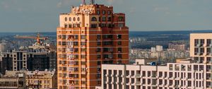 Preview wallpaper city, architecture, buildings, aerial view
