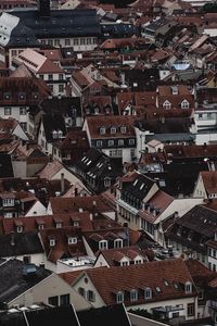 Preview wallpaper city, architecture, roofs, buildings, houses