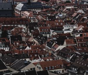 Preview wallpaper city, architecture, roofs, buildings, houses