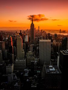 Preview wallpaper city, architecture, skyscraper, buildings, new york, usa