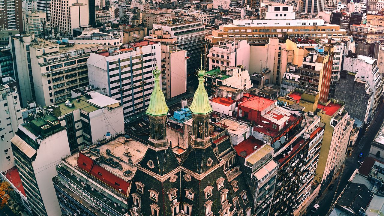 Wallpaper city, architecture, tower, buildings, road