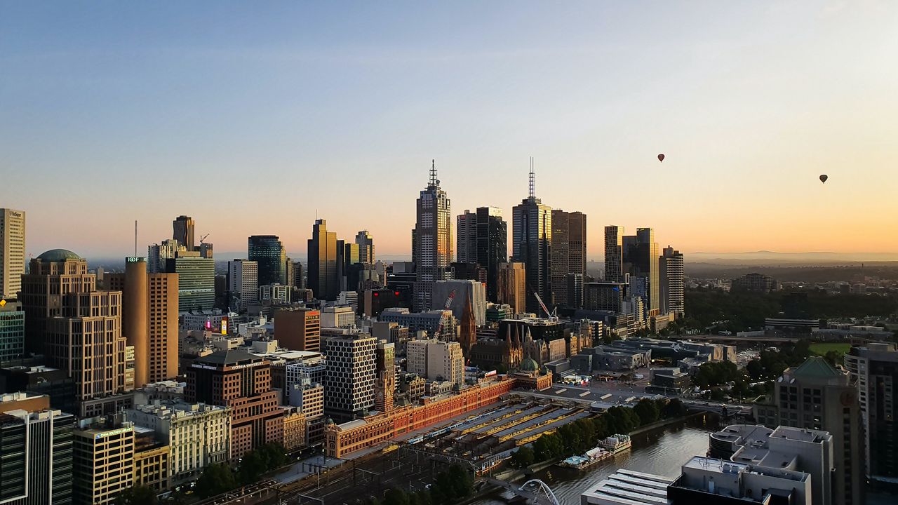 Wallpaper city, architecture, tower, buildings, sky