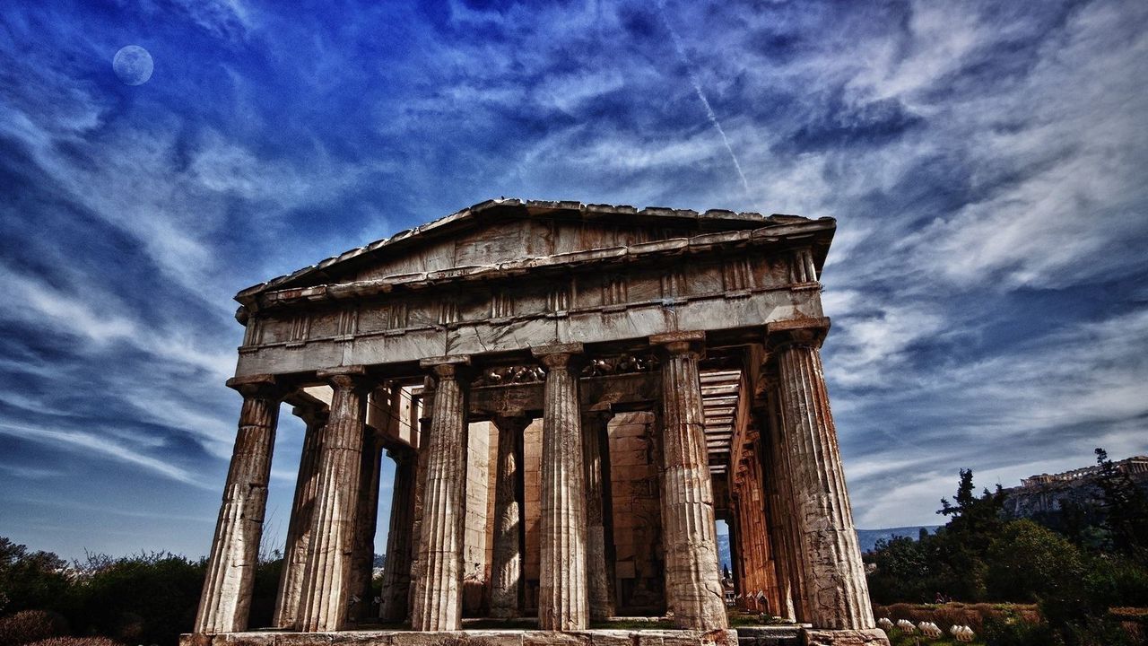 Wallpaper city, athens, parthenon, landmark, greece