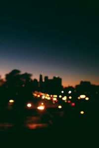 Preview wallpaper city, blur, glare