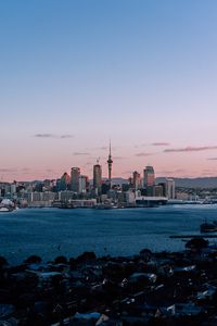 Preview wallpaper city, building, architecture, sea, coast