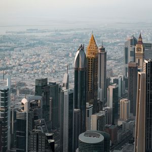 Preview wallpaper city, building, metropolis, skyscrapers
