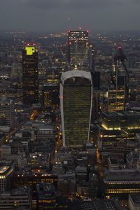 Preview wallpaper city, building, tower, architecture, lights