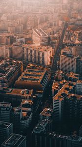 Preview wallpaper city, buildings, aerial view, architecture, cityscape