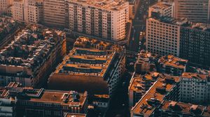 Preview wallpaper city, buildings, aerial view, architecture, cityscape